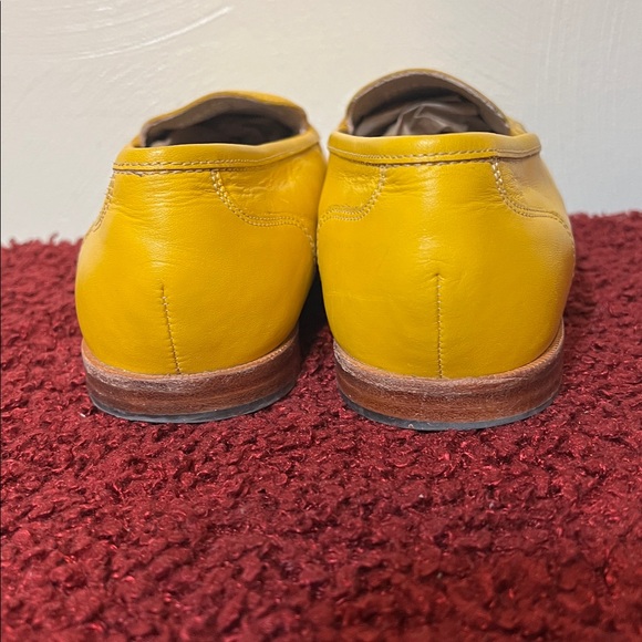 J. Crew Ryan Yellow Penny Loafer size 10 - Picture 6 of 17